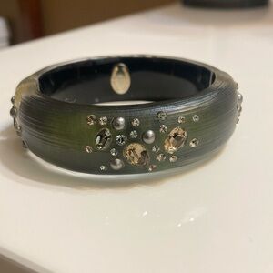 Alexis Bittar green bangle
